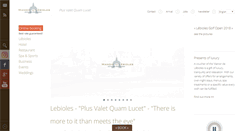 Desktop Screenshot of manoirdelebioles.com