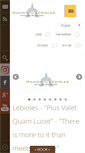 Mobile Screenshot of manoirdelebioles.com
